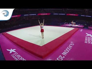 Oliver KABEL (DEN) - 2018 Artistic Gymnastics Europeans, junior qualification floor