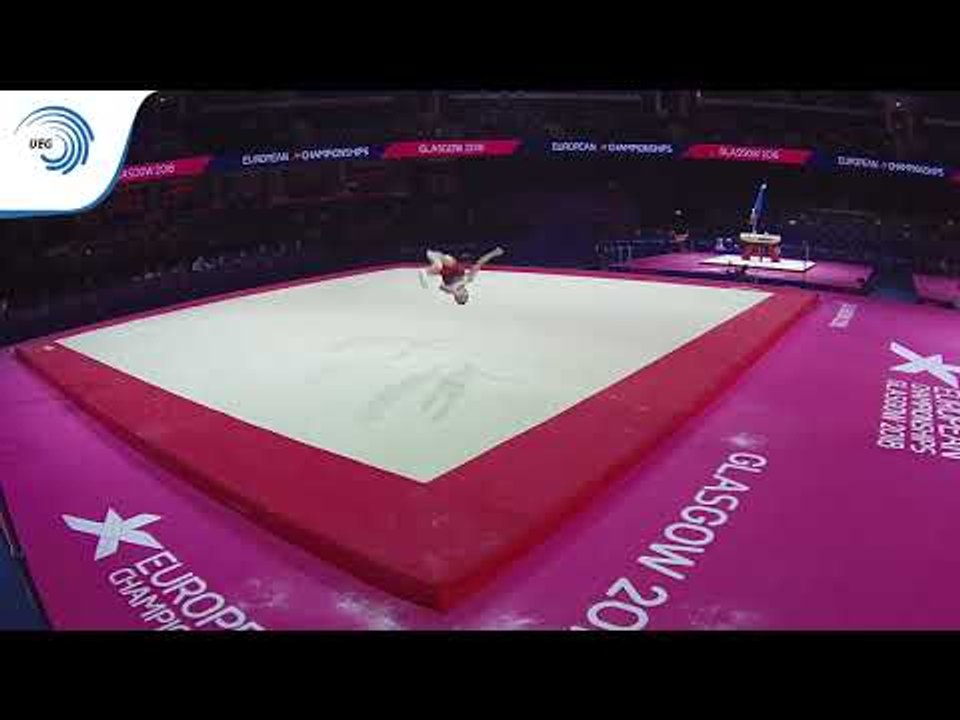 Kerem SENER (TUR) - 2018 Artistic Gymnastics Europeans, junior qualification floor
