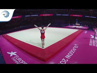 Quentin BRANDENBURGER (LUX) - 2018 Artistic Gymnastics Europeans, junior qualification floor