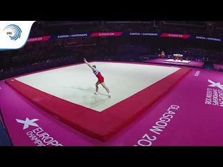 Daniel PONIZIL (CZE) - 2018 Artistic Gymnastics Europeans, junior qualification floor
