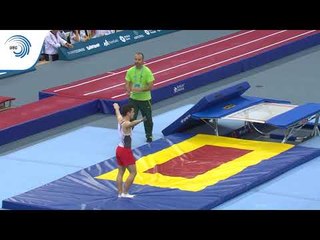 Tiago SAMPAIO ROMAO (POR) - 2018 Double Mini-Trampoline Europeans, final