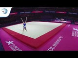 Stefanos TSOLAKIDIS (GRE) - 2018 Artistic Gymnastics Europeans, junior qualification floor