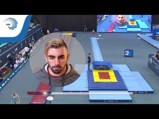 Daniel PEREZ (ESP) - 2018 Double Mini-Trampoline Europeans, final