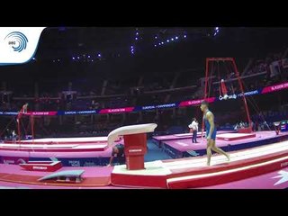 Yumin ABBADINI (ITA) - 2018 Artistic Gymnastics Europeans, junior qualification vault