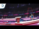 Nicolo MOZZATO (ITA) - 2018 Artistic Gymnastics Europeans, junior qualification vault