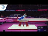 Michalis CHARI (CYP) - 2018 Artistic Gymnastics Europeans, junior qualification pommel horse