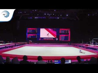 Claire PONTLEVOY (FRA) - 2018 Artistic Gymnastics Europeans, junior qualification floor