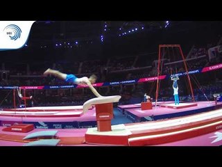 Download Video: Marko SAMBOLEC (CRO) - 2018 Artistic Gymnastics Europeans, junior qualification vault