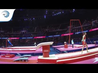 Askhab MATIEV (AUT) - 2018 Artistic Gymnastics Europeans, junior qualification vault