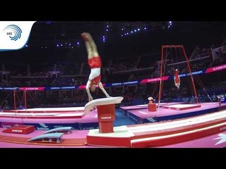 Florian SCHMIDLE (AUT) - 2018 Artistic Gymnastics Europeans, junior qualification vault