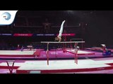 Mattis BOUCHET (BEL) - 2018 Artistic Gymnastics Europeans, junior qualification parallel bars