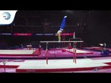 Dimitri FLORENT (FRA) - 2018 Artistic Gymnastics Europeans, junior qualification parallel bars