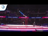 Nicolo MOZZATO (ITA) - 2018 Artistic Gymnastics Europeans, junior qualification horizontal bar