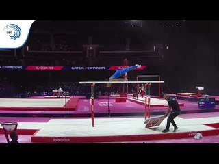Lay GIANNINI (ITA) - 2018 Artistic Gymnastics Europeans, junior qualification parallel bars