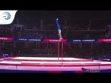 Isak WARGH (FIN) - 2018 Artistic Gymnastics Europeans, junior qualification horizontal bar