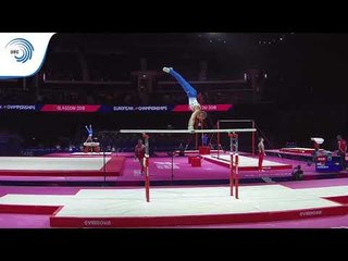 Borna MATIC (CRO) - 2018 Artistic Gymnastics Europeans, junior qualification parallel bars