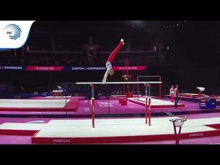 Vojtech SACHA (CZE) - 2018 Artistic Gymnastics Europeans, junior qualification parallel bars