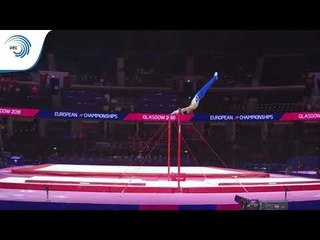 Eeli MIKKOLA (FIN) - 2018 Artistic Gymnastics Europeans, junior qualification horizontal bar