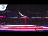 Mattis BOUCHET (BEL) - 2018 Artistic Gymnastics Europeans, junior qualification horizontal bar