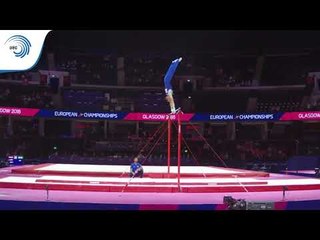 Apostolos KANELLOS (GRE) - 2018 Artistic Gymnastics Europeans, junior qualification horizontal bar