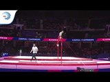 Pawel KASKOW (POL) - 2018 Artistic Gymnastics Europeans, junior qualification horizontal bar