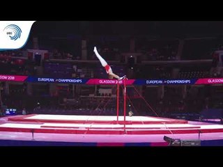 Tim RANDEGGER (SUI) - 2018 Artistic Gymnastics Europeans, junior qualification horizontal bar