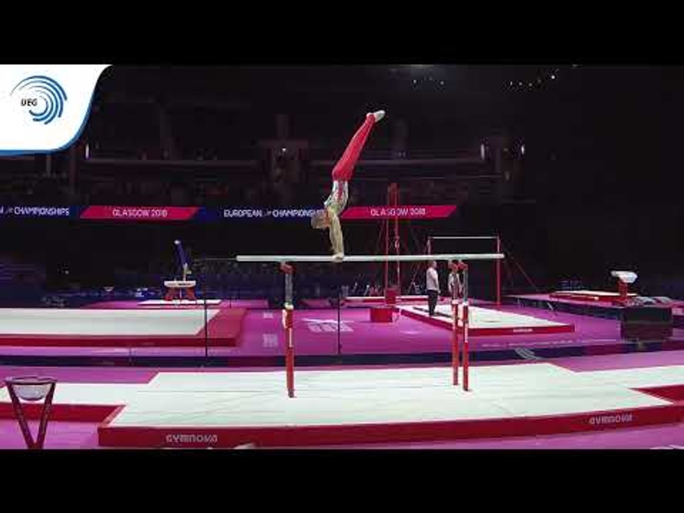 Raman ANTROPAU (BLR) - 2018 Artistic Gymnastics Europeans, junior qualification parallel bars