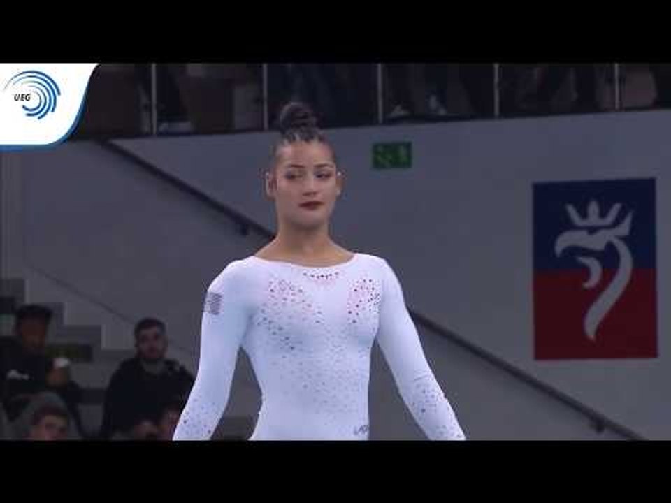 Marine BOYER (FRA) - 2019 Artistic Gymnastics Europeans, floor final