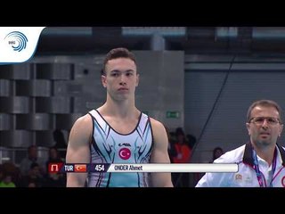 Ahmet ONDER (TUR) - 2019 Artistic Gymnastics Europeans, high bar final