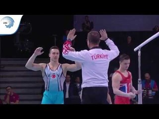 Ahmet ONDER (TUR) - 2019 Artistic Gymnastics Europeans, parallel bars final