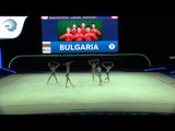 Bulgaria -  2019 Rhythmic Gymnastics Europeans, junior groups 5 hoops qualification