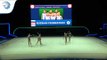 Russia - 2019 Rhythmic Gymnastics Europeans, junior groups 5 hoops qualification