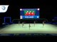 Poland - 2019 Rhythmic Gymnastics Europeans, junior groups 5 hoops qualification
