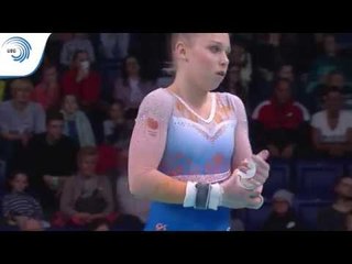 Sanna VEERMAN (NED) - 2019 Artistic Gymnastics Europeans, bars final
