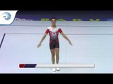 Ahmet Meric TURMAMIS (TUR) - 2019 Junior Aerobics Europeans, individual men final