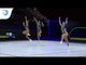 AKOSHEGYI, RUZICSKA & SIMON (HUN) - 2019 Junior Aerobics Europeans, trios final