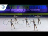 Lithuania - 2019 Rhythmic Gymnastics European Championships, junior 5 hoops final