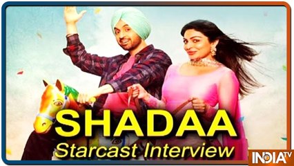 Diljit dosanjh and Neeru bajwa Exclusive Interview for Punjabi Movie Shadaa