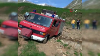 Alman turistin yardımına Rizeli gençler yetişti