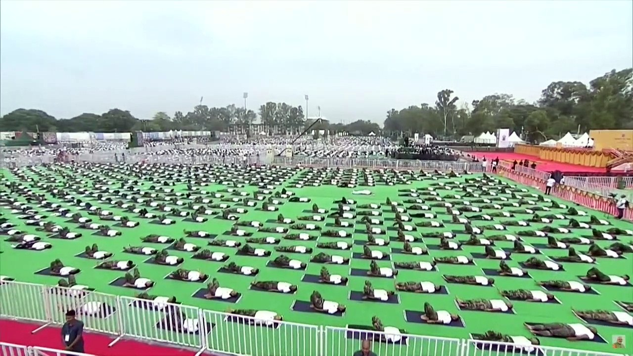 مودي يترأس الاحتفالات باليوم العالمي لليوغا