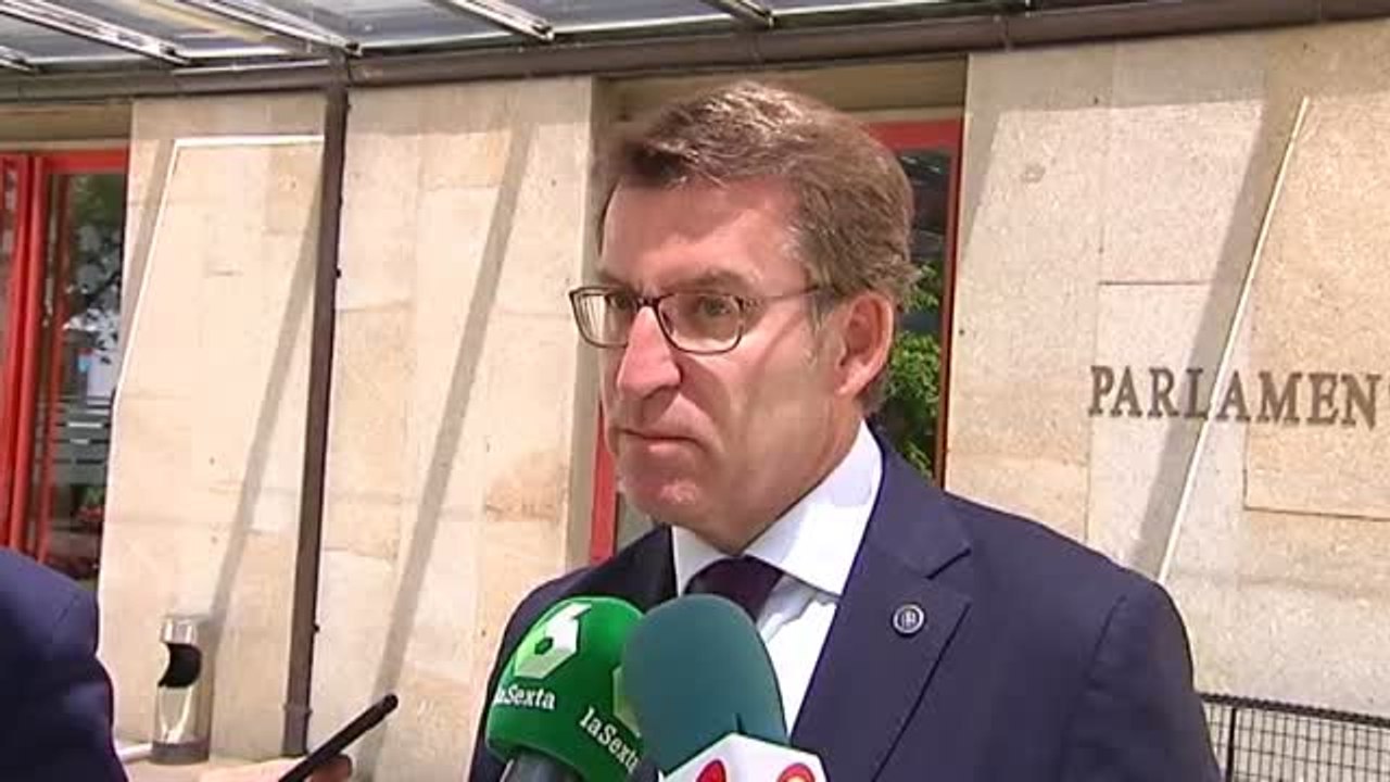 Feijóo sobre las candidaturas de Cospedal y Sáe...