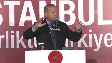 Erdoğan: "Haliç artık sirkülasyonu olan temiz bir su haline geldi"