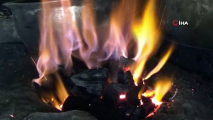 Yarım asırlık kalaycı ustasına kaymakamdan vefa