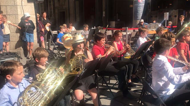 Fête de la musique avec la petite harmonie du Conservatoire