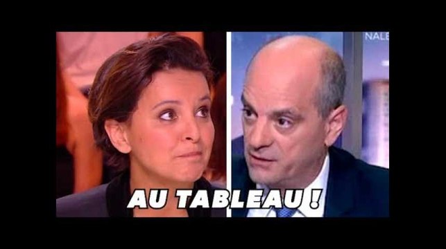 Les mauvaises notes de Najat Vallaud-Belkacem à Jean-Michel Blanquer