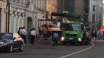 Un taxi atropella a un grupo de personas en el centro de Moscú y causa ocho heridos