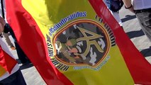 Militares se manifiestan en Valladolid para frenar los despidos a los 45 años