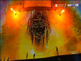 حفل افتتاح عظيم لكأس الأمم الأفريقية 2019 (فيديو)