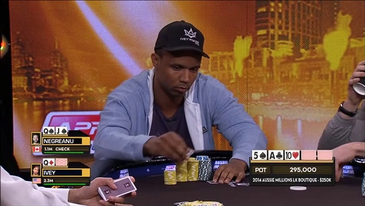 Daniel Negreanu bluffs Phil Ivey in high roller event