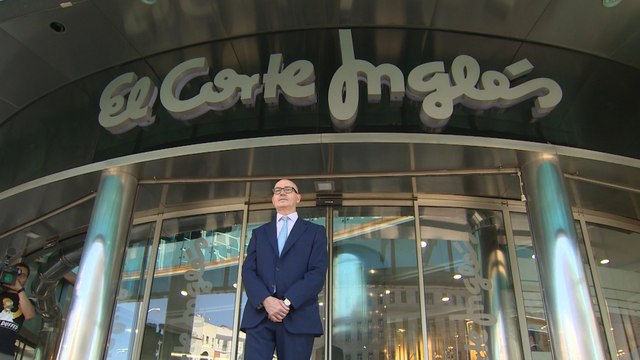 Nuño de la Rosa visita El Corte Inglés de Nuevos Ministerios
